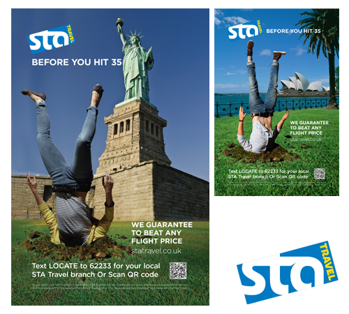 STA Travel Graphic Design